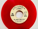 The BYRDS - All I Really Want To Do RED VINYL promo psych folk '65 Columbia 45