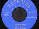 T-BONE WALKER: teen age baby / strugglin' blues IMPERIAL 7