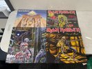 Iron Maiden Lot: Powerslave Zoetrope Pic Disc LP  + Somewhere In Time LP