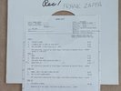 RARE  FRANK ZAPPA 'LIVE IN NY' MINT ORIGINAL 'CENSORED' 1977 WB US TEST PRESSING