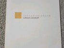 RARE Tangerine Dream - Green Desert LP Album Record. Jive 1989 89 3 HOP 226 A1