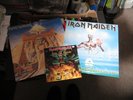 IRON MAIDEN - SEVENTH SON OF A SEVENTH SON / POWERSLAVE / HOLY SMOKE VINYLS