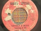 AMSTRONG & THE LONELY BROTHERS - Lonely & Blue - RARE REGGAE JAMAICA 45