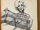 Prog Rock LP GENESIS Recorded Live at Carnegie Hall In 1973 Marilyn Monroe Cover