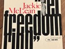 Jackie McLean Let Freedom Ring VG++ 1963 NY Mono Ear Blue Note lp