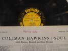 COLEMAN HAWKINS SOUL LP  ORIG. 1958 1ST PRESTIGE RVG MONO PROMO COPY