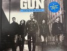 Gun - Taking On The World  Promo Vinyl LP -1989  SP5285 Hype Sticker