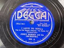 Jimmy Dorsey 78 I Love To Sing-A / Tain't No Use 1936 808 #748