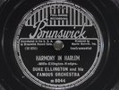 DUKE ELLINGTON Harmony In Harlem / Black Butterfly BRUNSWICK M 8044 VG+ 78 1938