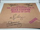 Alice Cooper Muscle of Love SEALED SIGNED DELUXE REISSUE Vinyl 2 LP Record Rhino