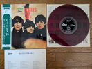 THE BEATLES For Sale 1965 Japan LP RED WAX w/ OBI OP-7179