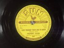 78 RPM -- Johnny Cash, Sun 309, 