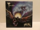 Trouble - The Skull  LP 1985 Original W/ Lyrics Inner & Merch Insert Ships ASAP