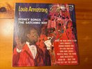 Louis Armstrong ‎– Disney Songs Satchmo Way 1968 Buena Vista STER-4044 Vinyl NM