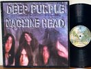 DEEP PURPLE Machine Head WARNER BROS Blues Rock VG+ OG Inner TESTED Lyric Poster