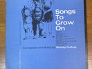 WOODY GUTHRIE  Songs To Grow On Volume One: Nursery Days LP 1958 FC 7675 VG+