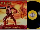 W.A.S.P. The Last Command LP Promo w/ Warning sticker