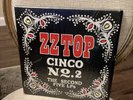 Cinco No. 2 Vinyl ZZ Top The Second Five LPS Deguello Eliminator Afterburner