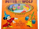 Vintage Disney Vinyl Record PETER AND THE WOLF  #3926 Disneyland 1964