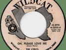 LYRICS Oh Please Love Me / The Girl I Love 45rpm Wildcat 1959 doo-wop