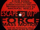 Force Mass Motion - Escape EP (Vinyl 12