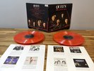 Queen Greatest Hits Vinyl Ruby Blend Orange  Double LP Limited Edition Best R1