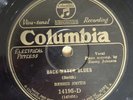 BESSIE SMITH Blues Columbia 14195-D Back-Water Blues E