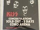 KISS Live Sold Out 3 Shows Cabo Arena 4LP Red Vinyl Gatefold *Read*
