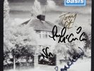 OASIS LIVE FOREVER band SIGNED SLEEVE limited edition MINT 1994 UK 1st PRESS