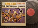 DAVE BRUBECK Time Out LP 1962 TAKE FIVE Paul Desmond MONO 2-EYE The Quartet TH