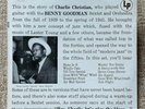 Factory Sealed -Charlie Christian w/Benny Goodman Sextet & Orc -ABSOLUTE MINT