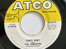 The Coasters – Crazy Baby/ Bell bottom slacks - Reissue USA ATCO 7