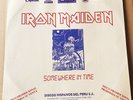 IRON MAIDEN Somewhere in Time LP Rare PROMO Peeruvian