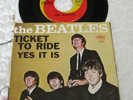 The Beatles-Ticket To Ride/Yes It Is-Vinyl 45 with Picture Sleeve