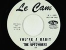 Northern Soul Popcorn 45 - Uptowners - You're A Habit - Le Cam VG++