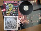 IRON MAIDEN Killers 1981 Japan LP White Label PROMO Disc OBI & POSTER EMS-91016