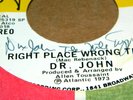 1970S 70S DR. JOHN Signed Auto Autographed 7 In 45 rpm Vinyl Record ROCK BLUES 3