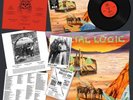 MANILLA ROAD- Crystal Logic LIM. 500 BLACK VINYL us epic metal classic +POSTER
