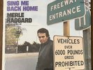 free shipping shrink merle haggard sing me back home vinyl record LP us press