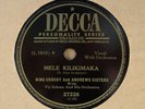 Decca 27228 - Bing Crosby & Andrews Sisters - Mele Kilikimaka - Hawaii Christmas