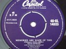 Dean Martin - Memories Are Made Of This / Change of Heart (7