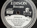Edison Diamond Disc 52562:Cal. Ramblers & Piccadilly Plrs; 1929   My Lucky  Star