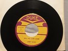 LARRY DAVIS Will She Come Home bw Come Home 45rpm 1960 US Duke Ex plus