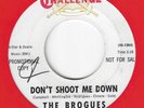 GARAGE 45 ON CHALLENGE (promo) THE BROGUES - 