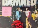 The Damned Machine Gun Etiquette Clear Vinyl Record VG/G+ DAM2 1982