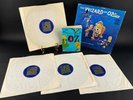 The Wizard of Oz Vinyl Record Book Set 4x LP Frank Baum Read by Miller Webb 1961