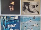 (4) ELTON JOHN LPs Self/Honky Chateau/Madman Across the Water/Blue Moves *G2