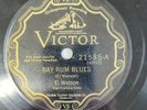 Bay Rum Blues El Watson Harmonica Solo 78 RPM Victor 21585