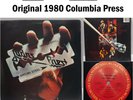 Judas Priest British Steel LP Columbia 1980 VG+ Vinyl Original Press Tested #98h
