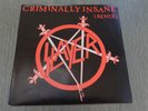 Slayer CRIMINALLY INSANE (REMIX)  1987 UK 7